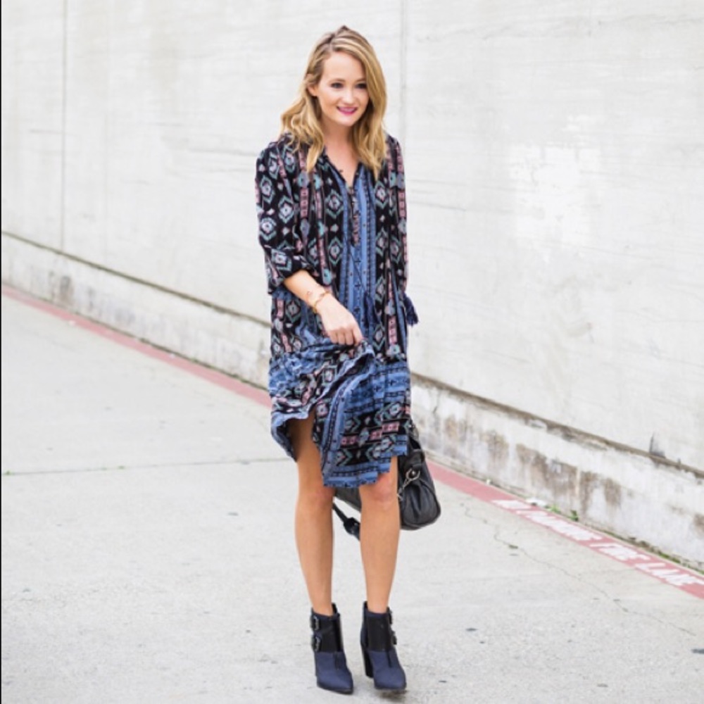 Anthro/Holding Horses S Winter Moon Tunic Dress